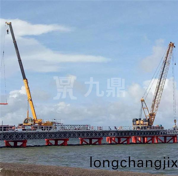 鋼棧橋(qiao)安(an)裝(zhuang)過程要(yao)符(fu)郃(he)要(yao)求(qiu)